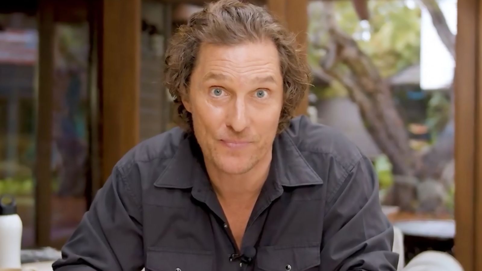 PHOTO: Matthew McConaughey speaks during a video posted to his Instagram account on March 17, 2020.