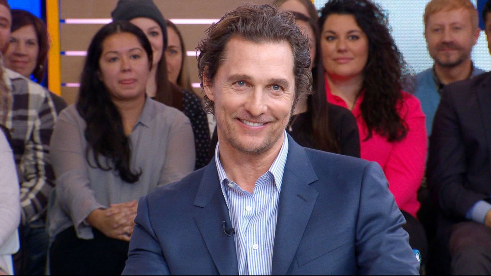 PHOTO: Matthew McConaughey appears on "Good Morning America," Jan. 24, 2019.