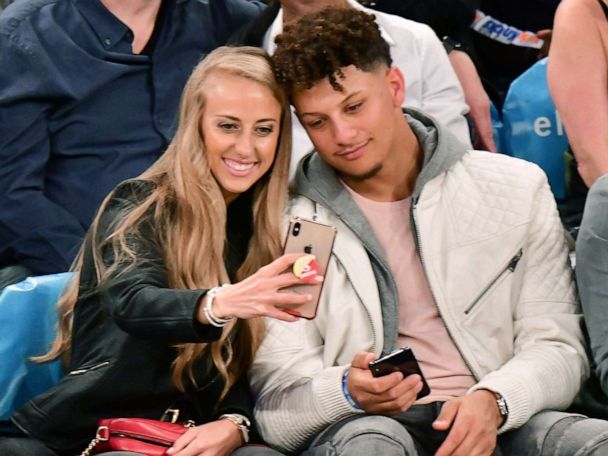 Patrick Mahomes marries high school sweetheart