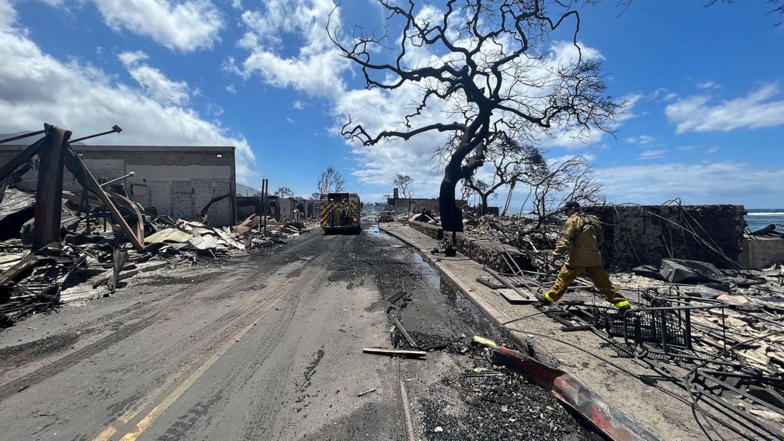 PHOTO: Firefighter Aina Kohler shared photos of the aftermath following the Maui wildfire last week.