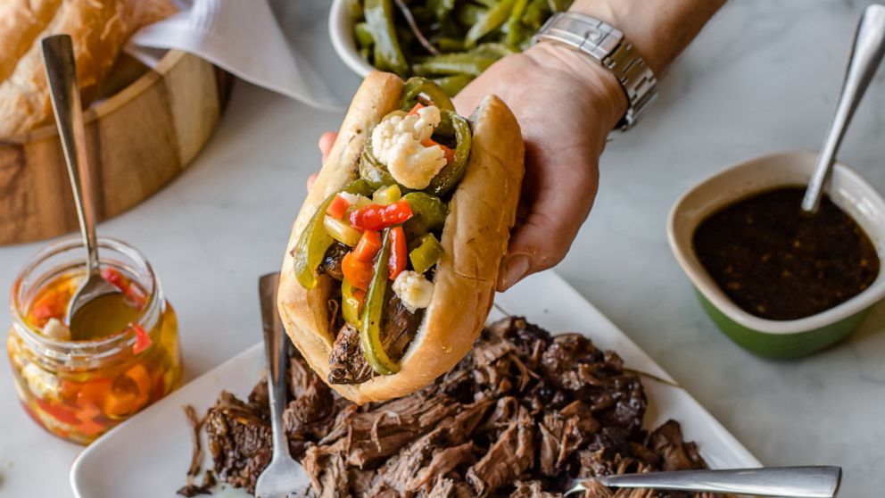 VIDEO: Jeff Mauro makes Italian beef sandwich inspired by 'The Bear'
