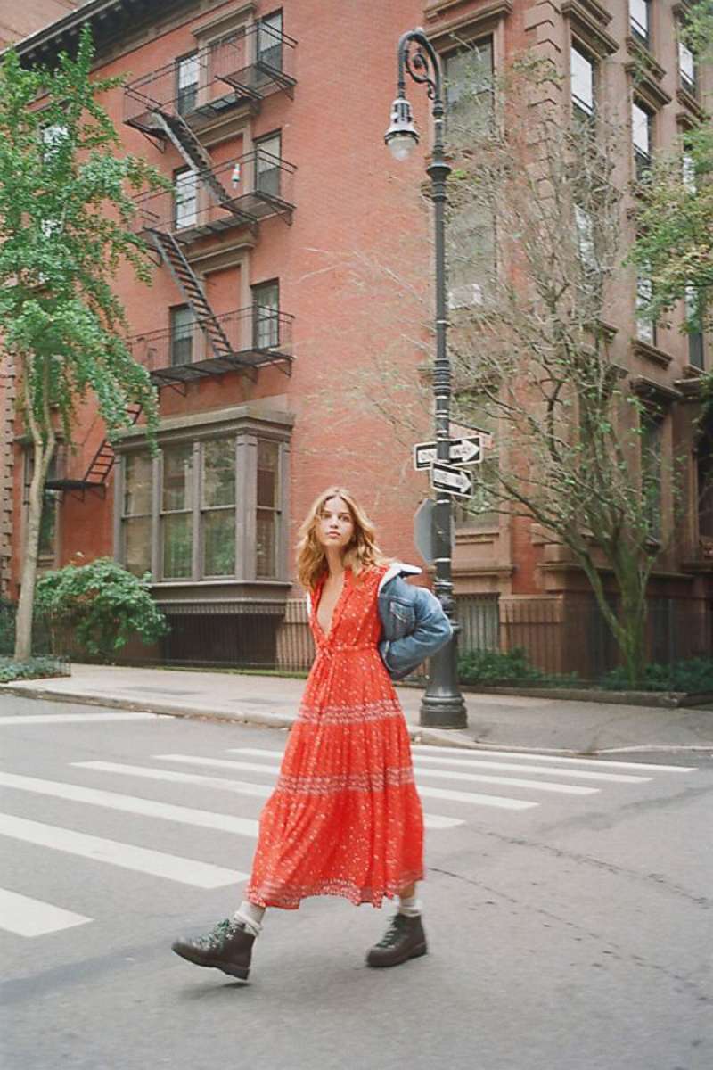 chinese dress ladies FREE PEOPLE REAL LOVE MAXI DRESS – Elaine Dickinson