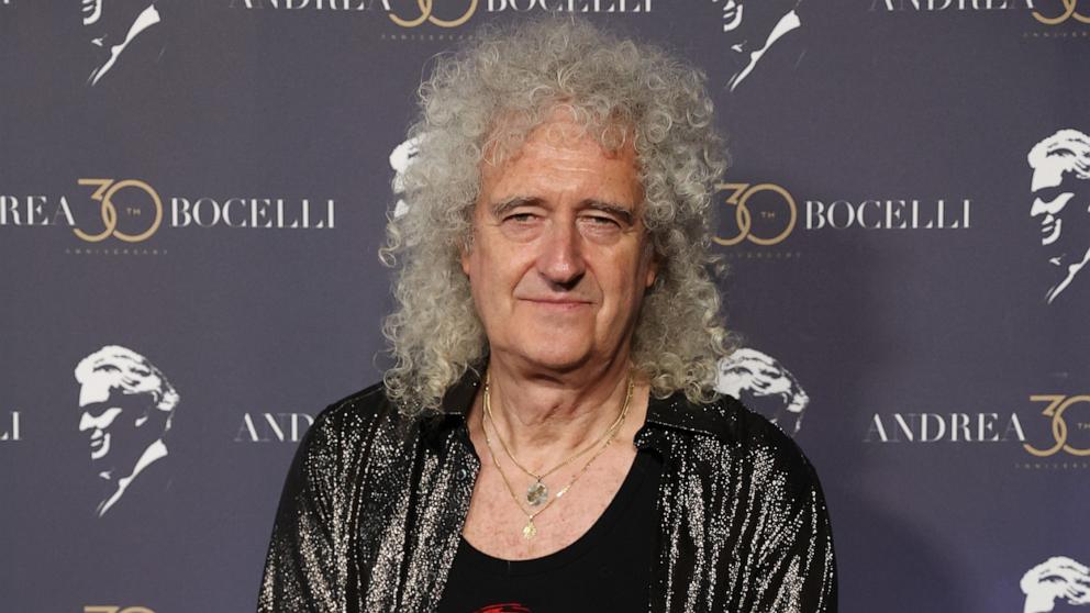 PHOTO: Sir Brian May at Teatro Del Silenzio on July 19, 2024 in Lajatico, Italy. 