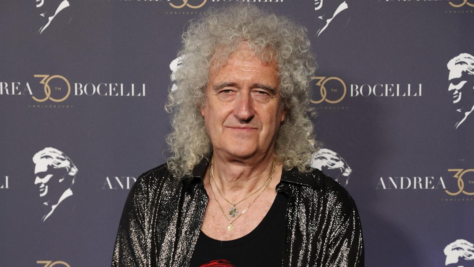 PHOTO: Sir Brian May at Teatro Del Silenzio on July 19, 2024 in Lajatico, Italy.