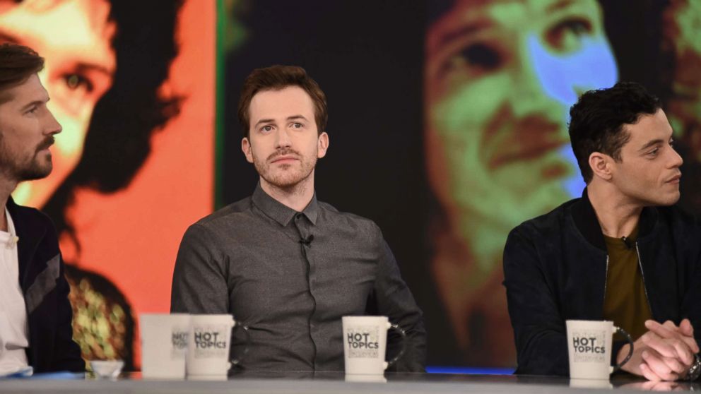 Joe Mazzello was joined by his "Bohemian Rhapsody" co-stars Gwilym Lee and Rami Malek on "The View" Friday, Nov. 2, 2018.