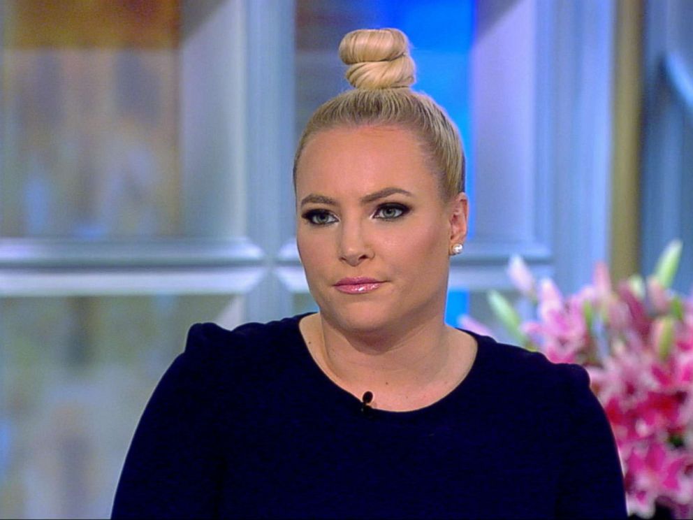 PHOTO: Meghan McCain talks about the latest comments by President Donald Trump about her father, Sen. John McCain, on ABCs The View, March 21, 2019.