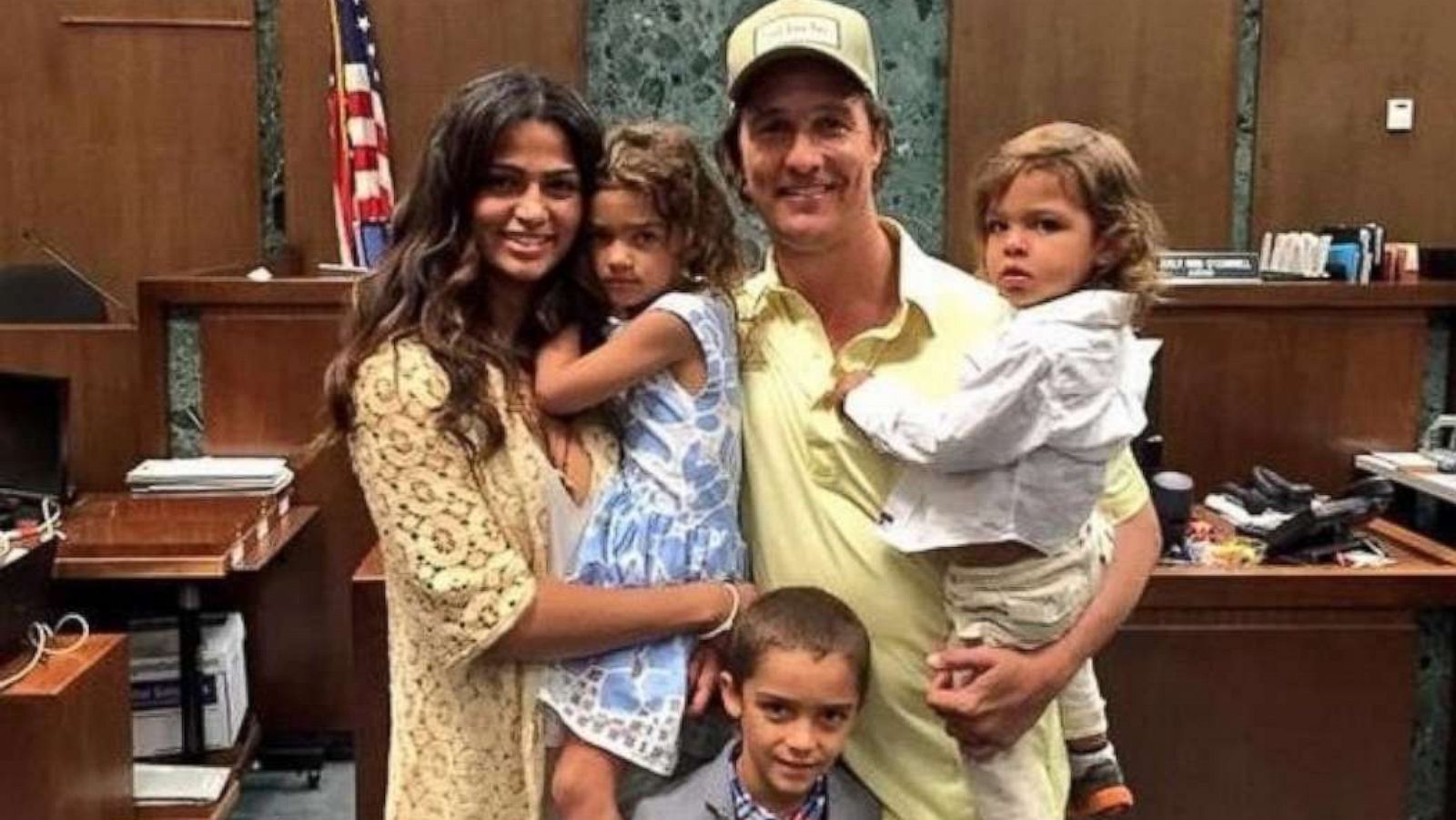 PHOTO: Camila McConaughey posted this image to her Instagram account celebrating her five years as a U.S. citizen.