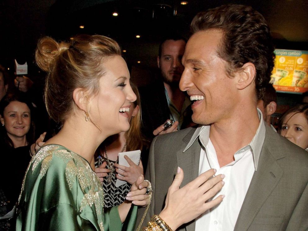 PHOTO: Kate Hudson and actor Matthew McConaughey arrive at the UK Premiere of "Fool's Gold" on April 10, 2008 in London.