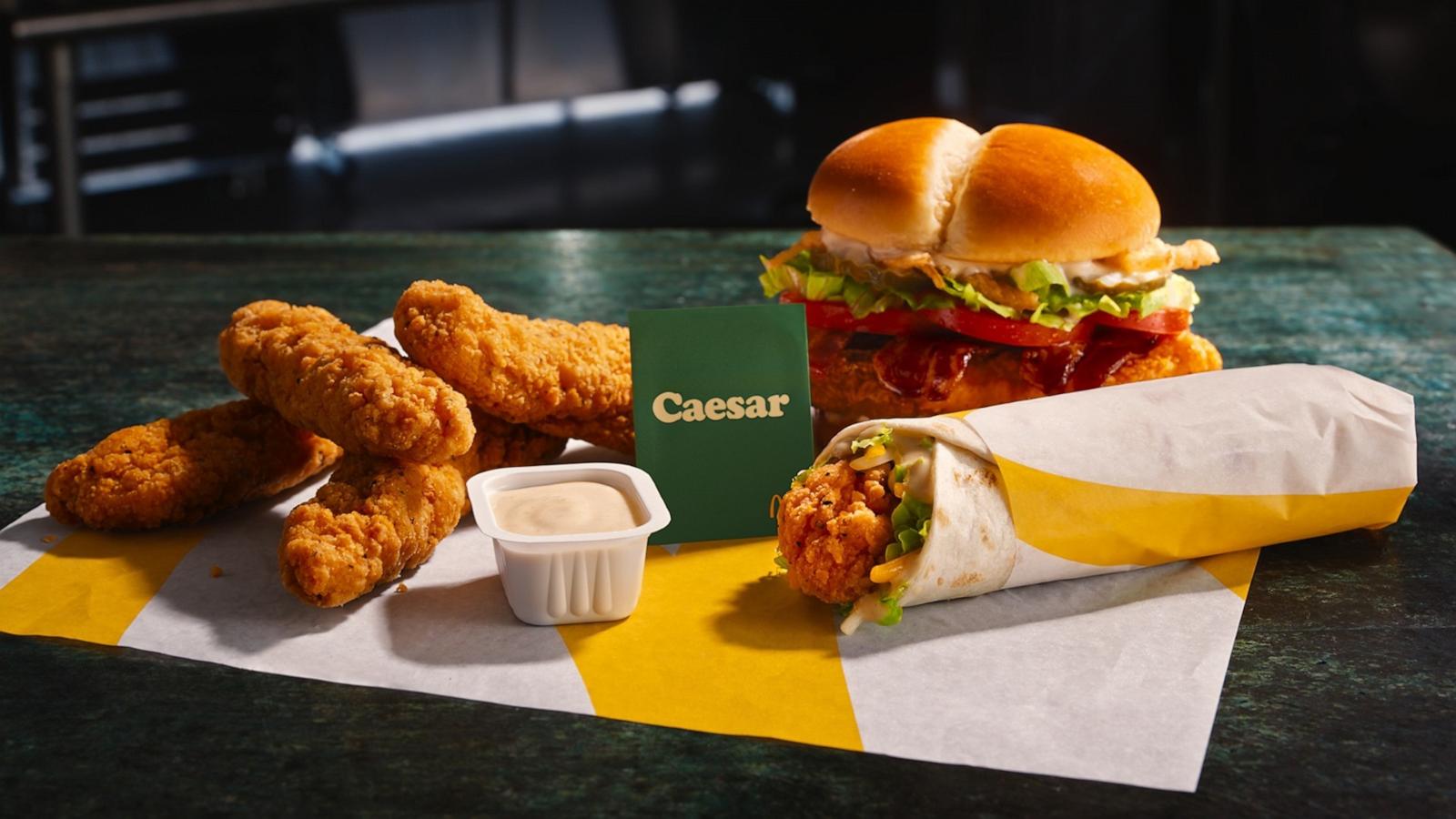 PHOTO: McDonald's is introducing a new, creamy Caesar sauce on July 21, 2026.