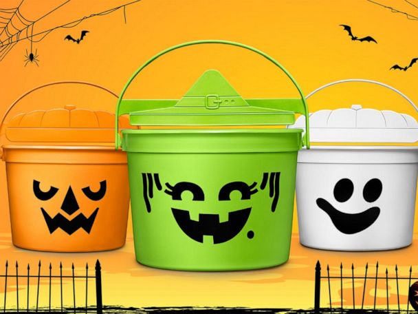 mini mcdonalds halloween buckets