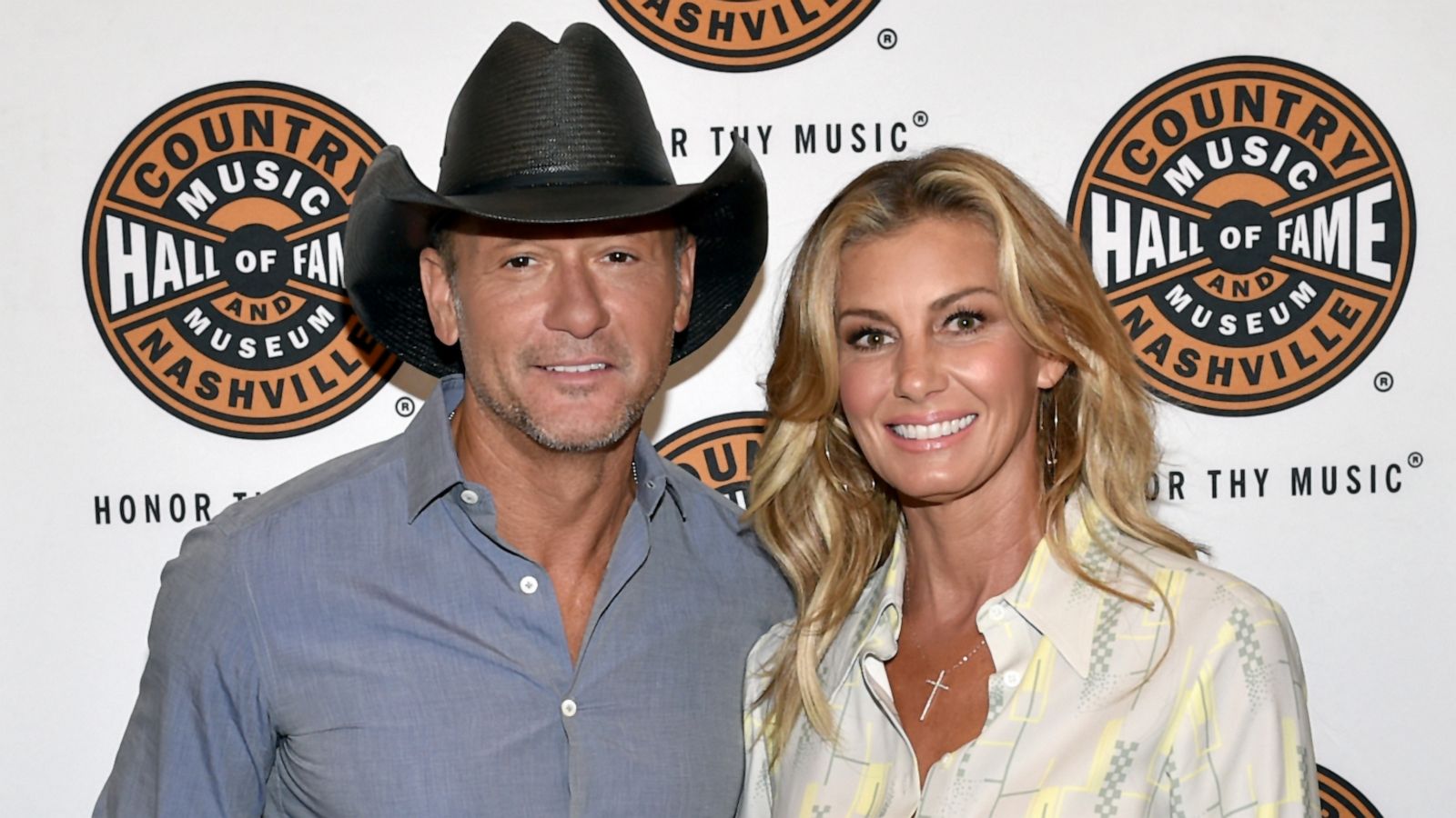 PHOTO: Tim McGraw and Faith Hill attend the All Access program at The Country Music Hall Of Fame And Museum's CMA Theater, May 3, 2018, in Nashville.