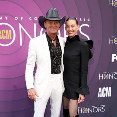 PHOTO: Tim McGraw and Faith Hill attend the 16th Annual Academy of Country Music Honors at Ryman Auditorium in Nashville, Tenn., Aug. 23, 2023.