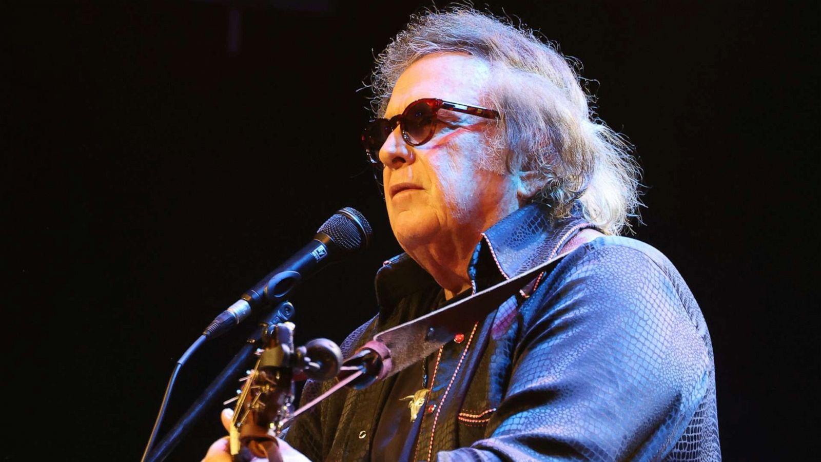 PHOTO: Singer & songwriter Don McLean performs at the Ryman Auditorium, May 12, 2022, in Nashville, Tenn.