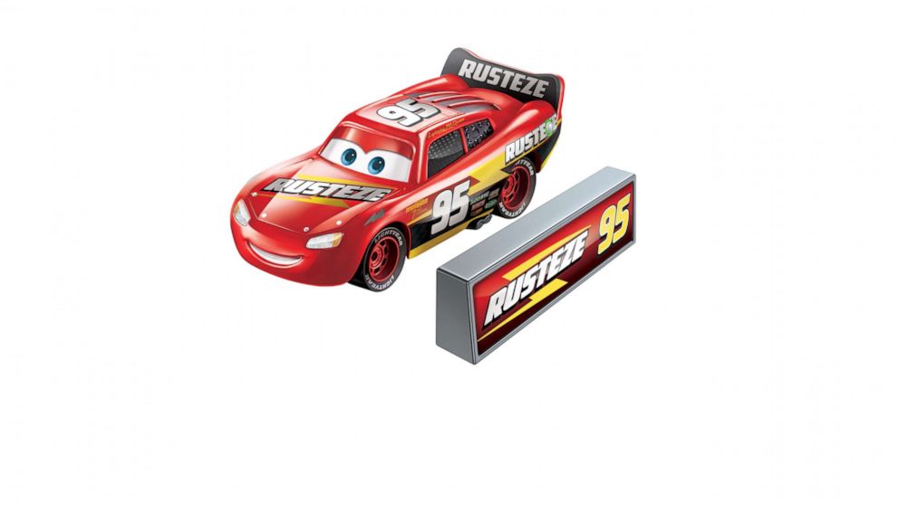 The new "Lightning McQueen" car toy.