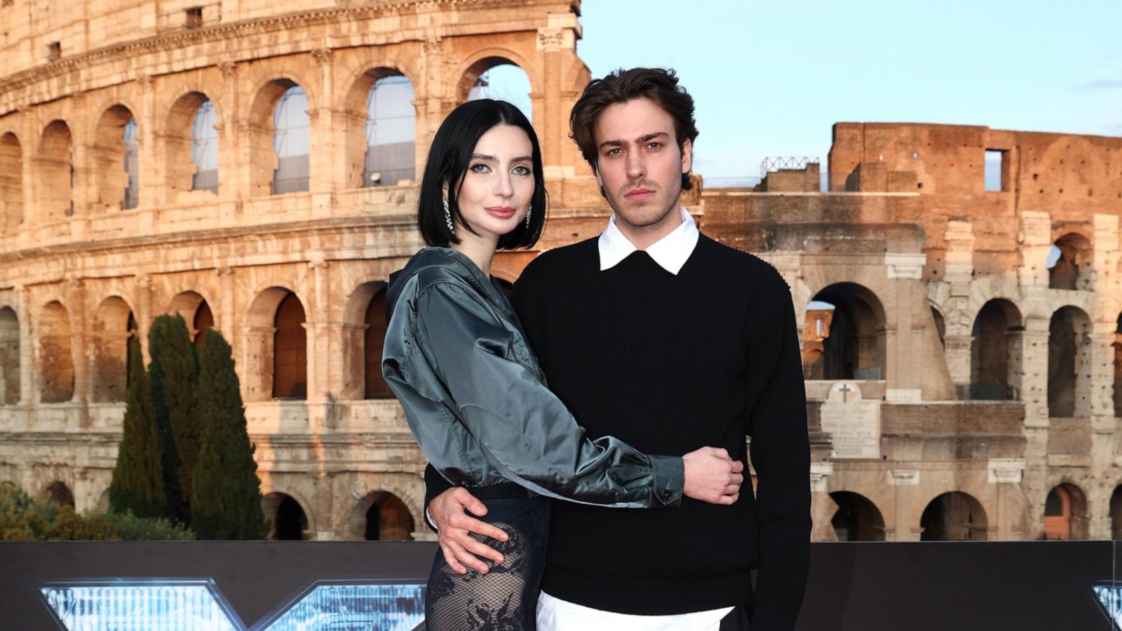 PHOTO: Meadow Walker and Louis Thornton-Allan attend the Universal Pictures presents the "FAST X Road To Rome" at Colosseo, May 12, 2023, in Rome, Italy.