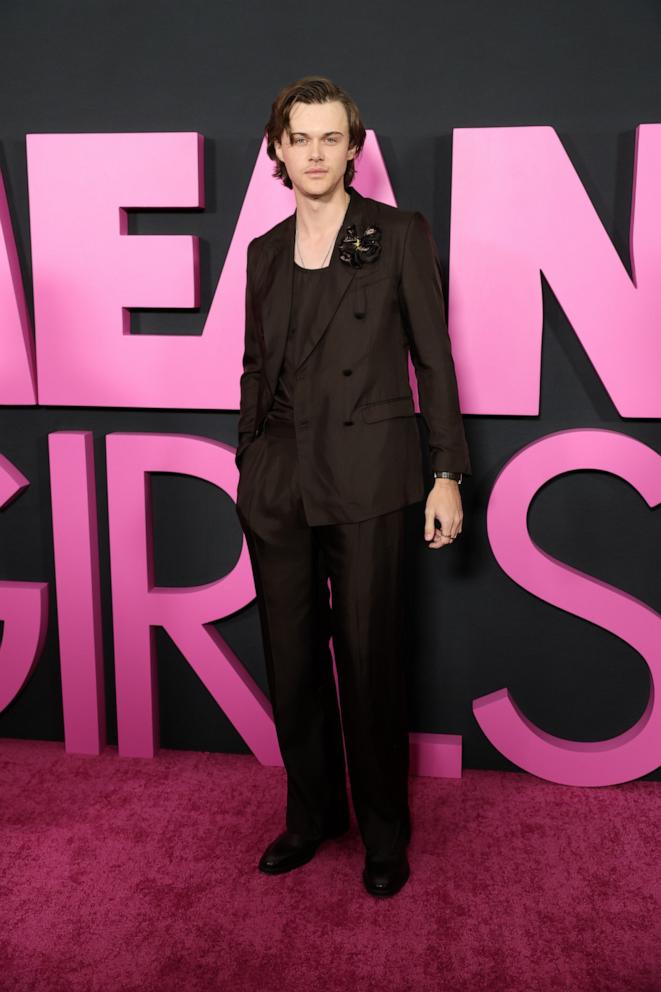 PHOTO: Christopher Briney attends the "Mean Girls" premiere at AMC Lincoln Square Theater on Jan. 8, 2024 in New York City. 