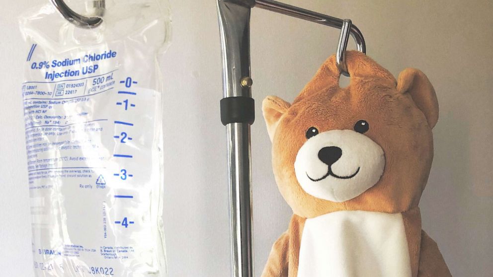 Ella Casano, a 12-year-old from Fairfield, Connecticut, is the brains behind a genius idea: the Medi Teddy, a stuffed animal pouch that covers and conceals an IV bag.