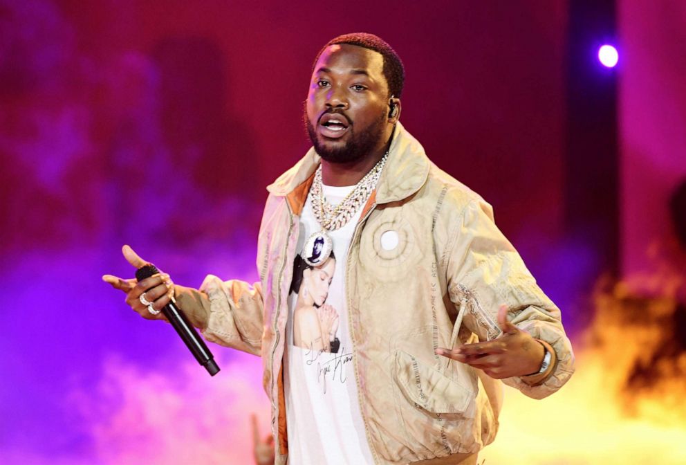 PHOTO: Meek Mill performs at the 2019 BET Awards on June 23, 2019, in Los Angeles.