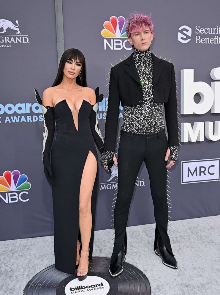 PHOTO: Megan Fox and Machine Gun Kelly attend the 2022 Billboard Music Awards at MGM Grand Garden Arena on May 15, 2022, in Las Vegas.