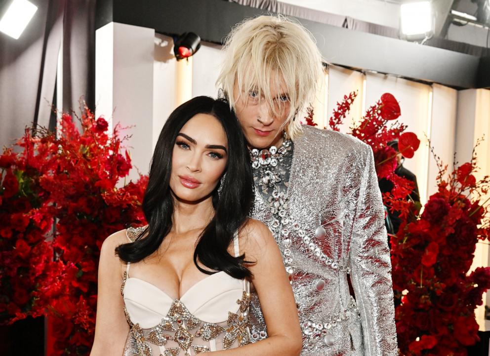 PHOTO: In this Feb. 5, 2023, file photo, Megan Fox and Machine Gun Kelly attend the 65th GRAMMY Awards in Los Angeles.
