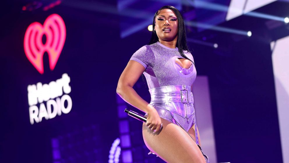 PHOTO: Megan Thee Stallion performs onstage during the 2022 iHeartRadio Music Festival at T-Mobile Arena on September 24, 2022 in Las Vegas.