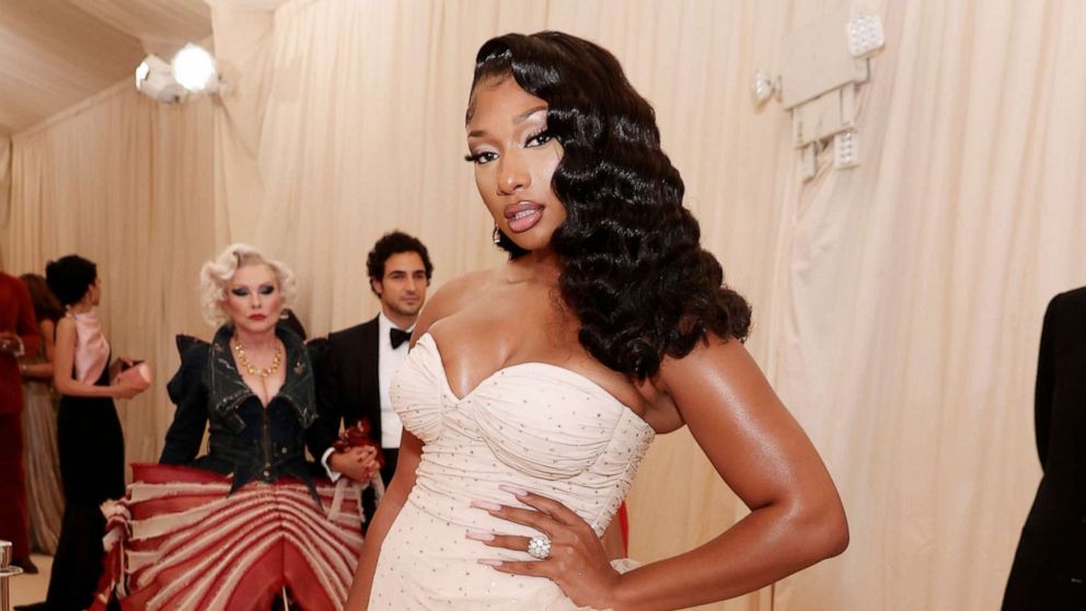 PHOTO: Megan Thee Stallion attends The Met Gala in New York, Sept. 13, 2021.