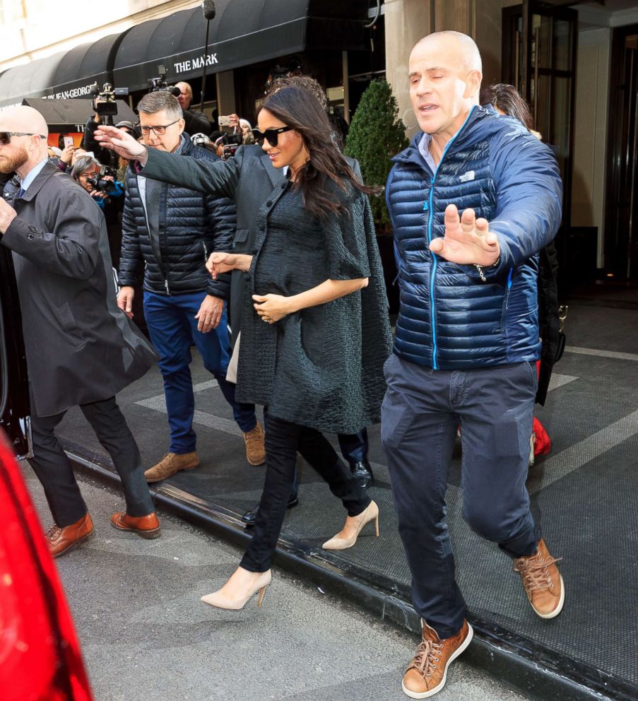 PHOTO: Meghan Markle out and about in New York, Feb. 19, 2019. 