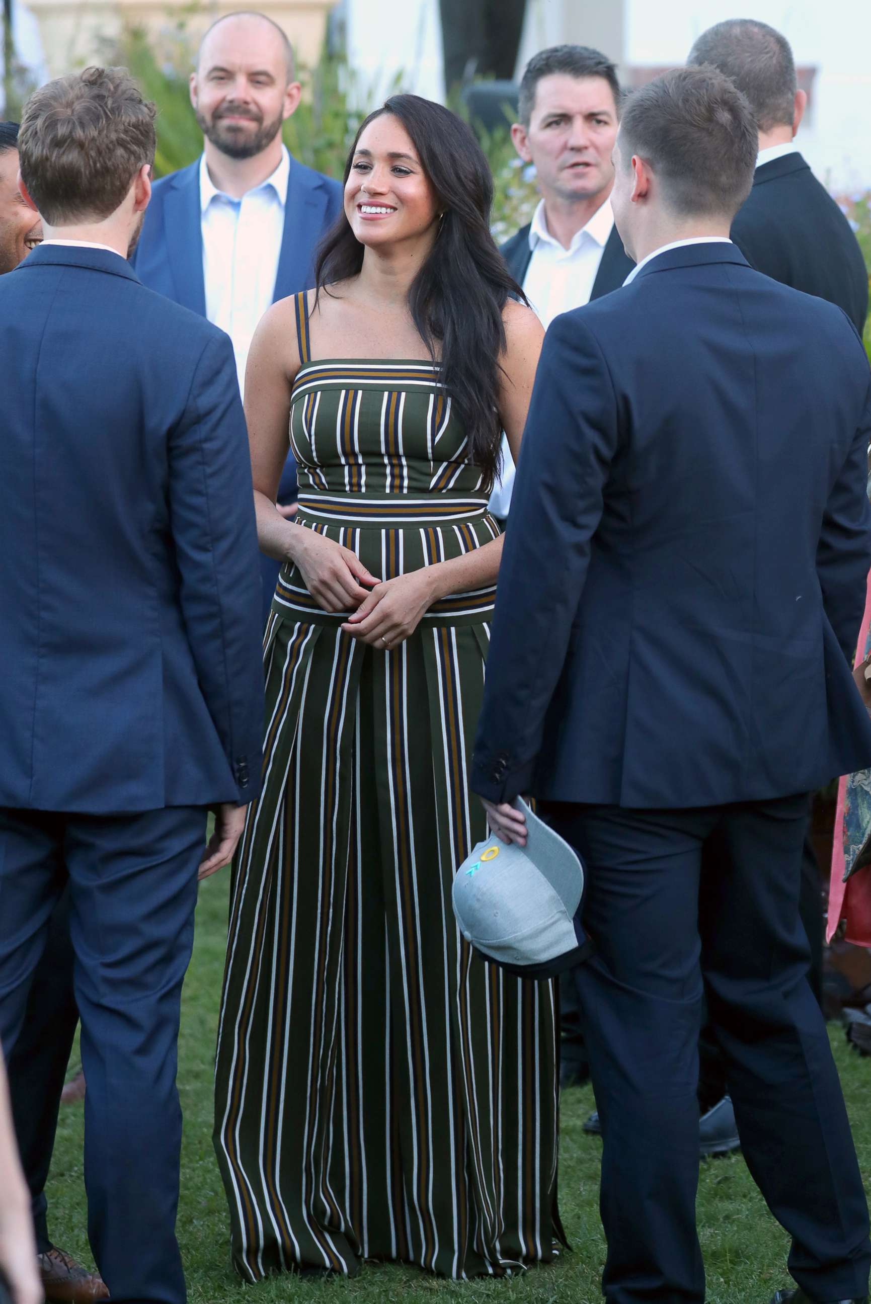 PHOTO: Prince Harry, Duke of Sussex and Meghan, Duchess of Sussex attend a reception for young people, community and civil society leaders at the Residence of the British High Commissioner in Cape Town, South Africa, Sept. 24, 2019.
