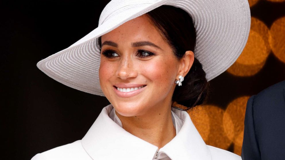 PHOTO: Meghan, Duchess of Sussex attends a National Service of Thanksgiving to celebrate the Platinum Jubilee of Queen Elizabeth II at St Paul's Cathedral, June 3, 2022, in London.