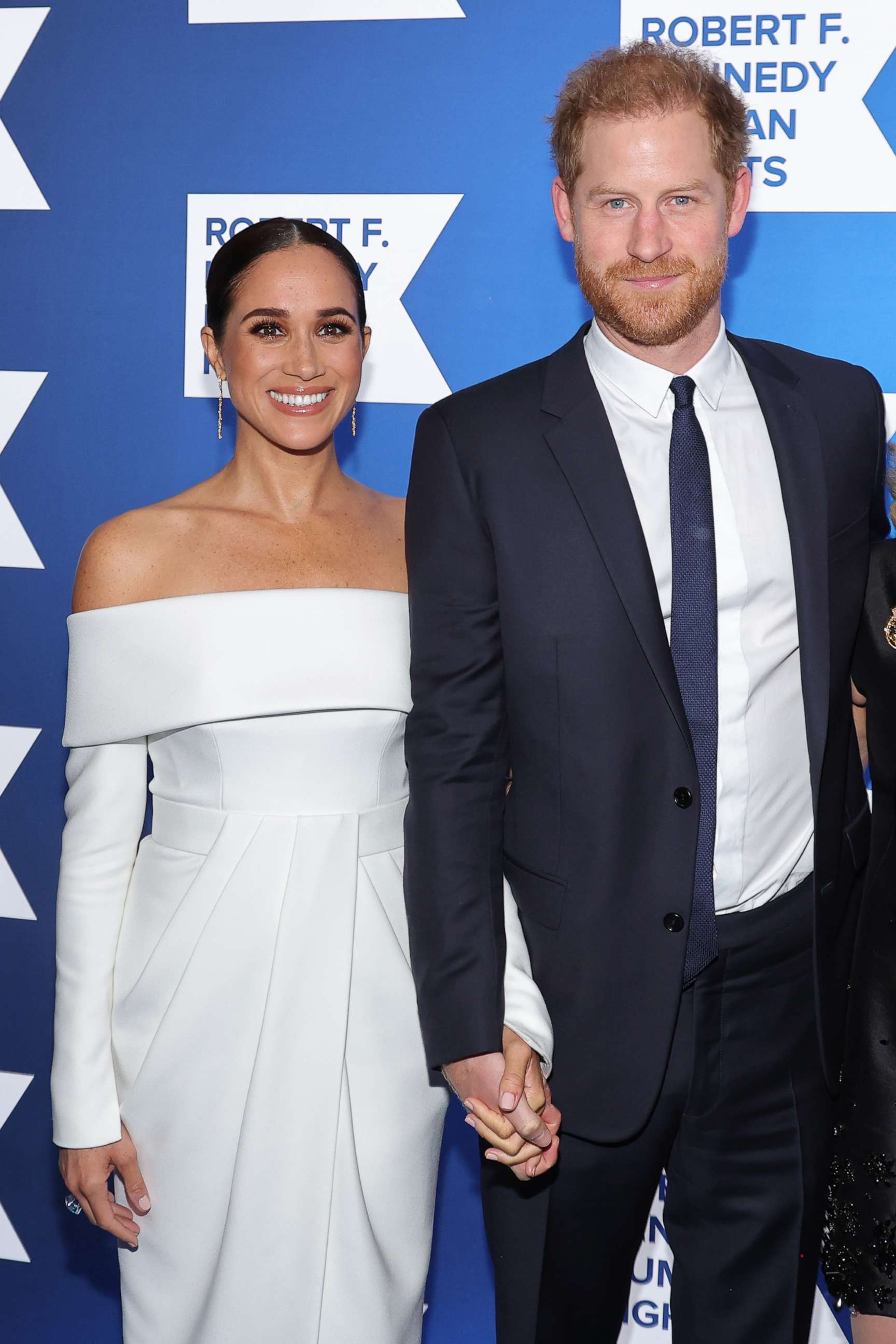 PHOTO: Meghan, Duchess of Sussex and Prince Harry, Duke of Sussex attend the 2022 Robert F. Kennedy Human Rights Ripple of Hope Gala at New York Hilton on Dec. 6, 2022, in New York.