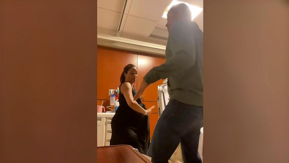 PHOTO: Meghan, the Duchess of Sussex, shared video on Instagram of the delivery room dance she and Prince Harry did before the birth of their daughter Lilibet on June 4, 2021.