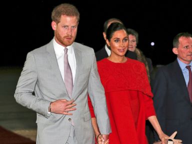 Prince Harry and Meghan begin 3-day trip to Morocco