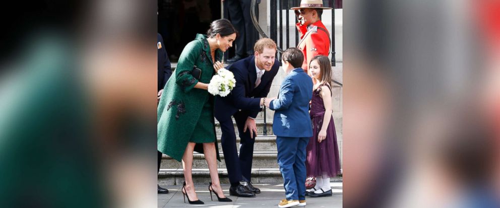 PHOTO: Prince Harry and Meghan, Duke and Duchess of Sussex, leave Canada House after having attended an event to mark Commonwealth Day, March 11, 2019.
