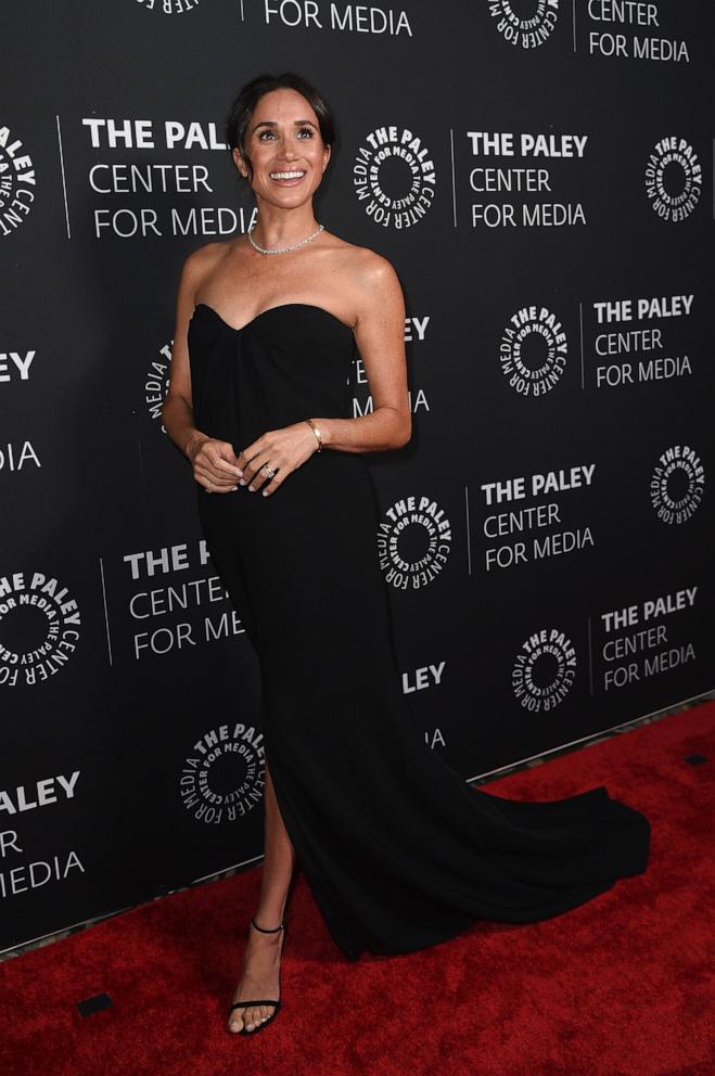 PHOTO: Meghan Markle arrives at the Paley Honors Fall Gala Wednesday, Dec. 4, 2024, at the Beverly Wilshire Hotel in Beverly Hills, California.