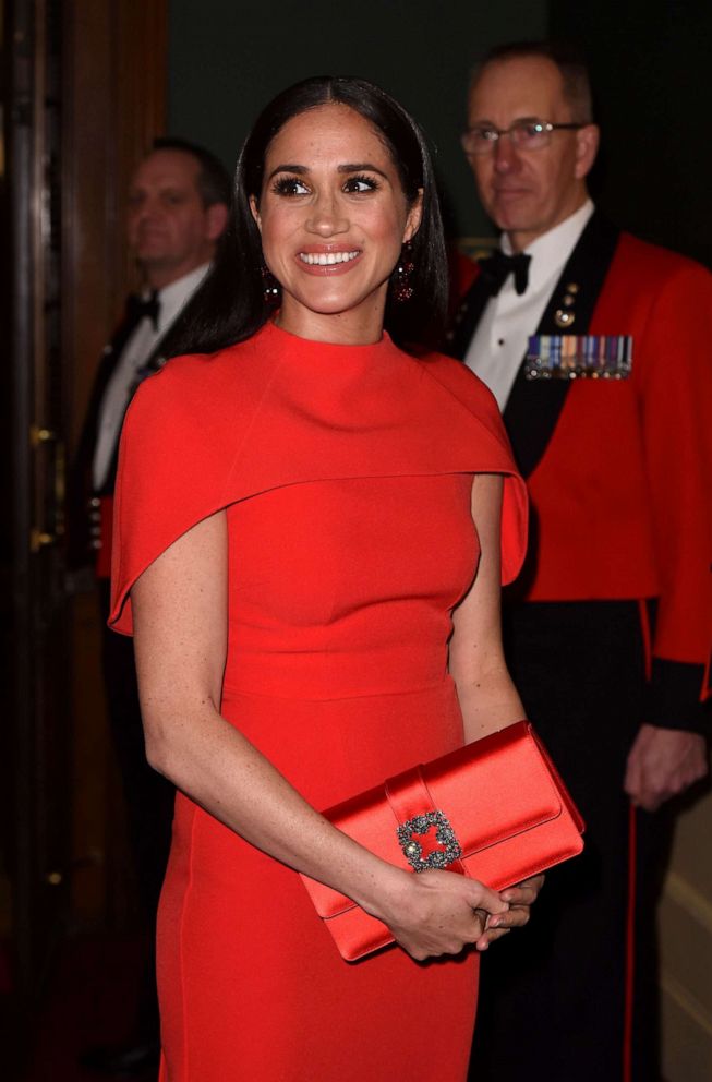 PHOTO: Meghan, Duchess of Sussex attends The Mountbatten Festival of Music, Mar. 7, 2020, in London