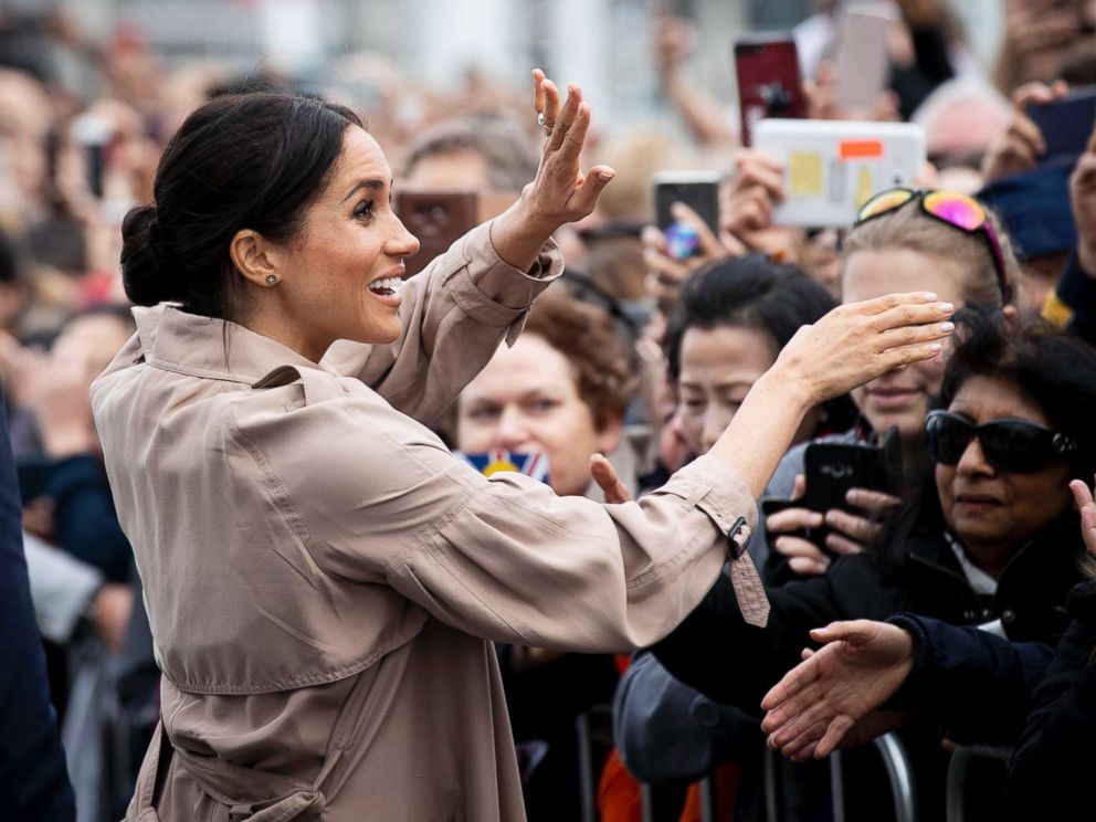 I'm still so blown away': How a 20-year-old super fan came face-to-face  with Meghan Markle in New Zealand - Good Morning America