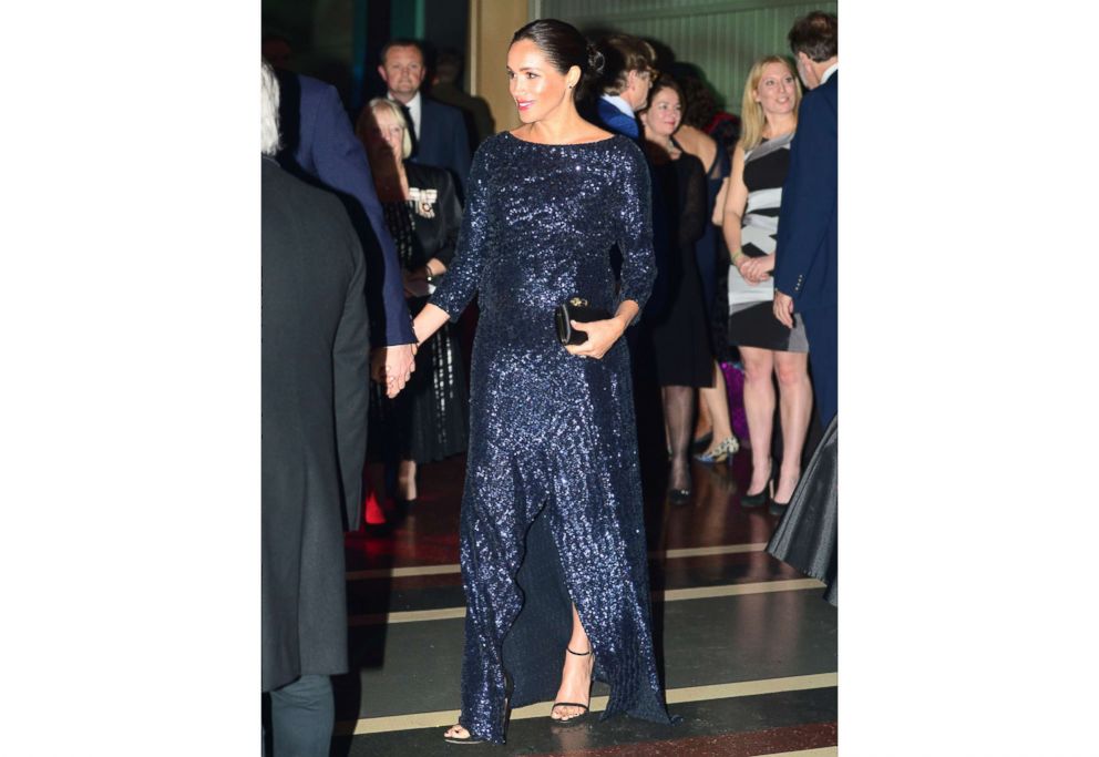 PHOTO: Meghan, Duchess of Sussex attends the Cirque du Soleil Premiere Of "TOTEM" at Royal Albert Hall on Jan. 16, 2019, in London.