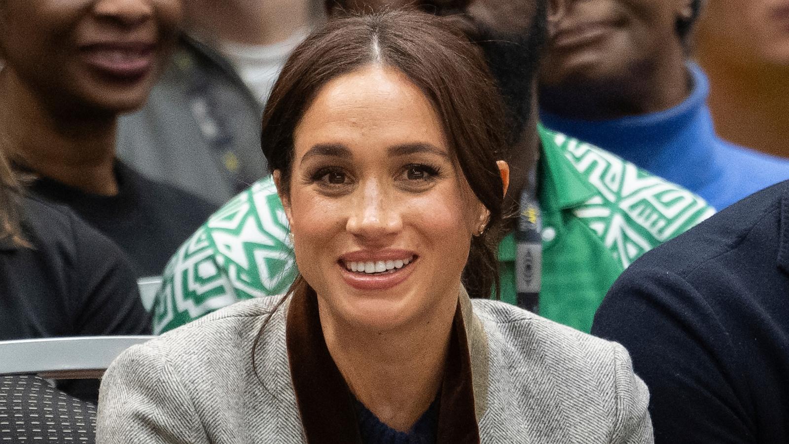 PHOTO: Meghan, Duchess of Sussex attends the wheelchair basketball match between the USA v Nigeria during day one of the 2025 Invictus Games, Feb. 9, 2025 in Vancouver.