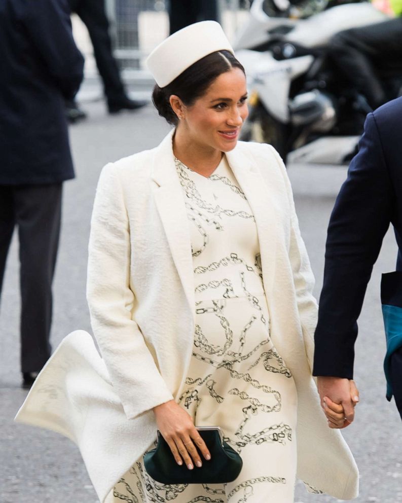 PHOTO: Meghan, Duchess of Sussex and Prince Harry, Duke of Sussex attend the Commonwealth Day service at Westminster Abbey on March 11, 2019 in London.