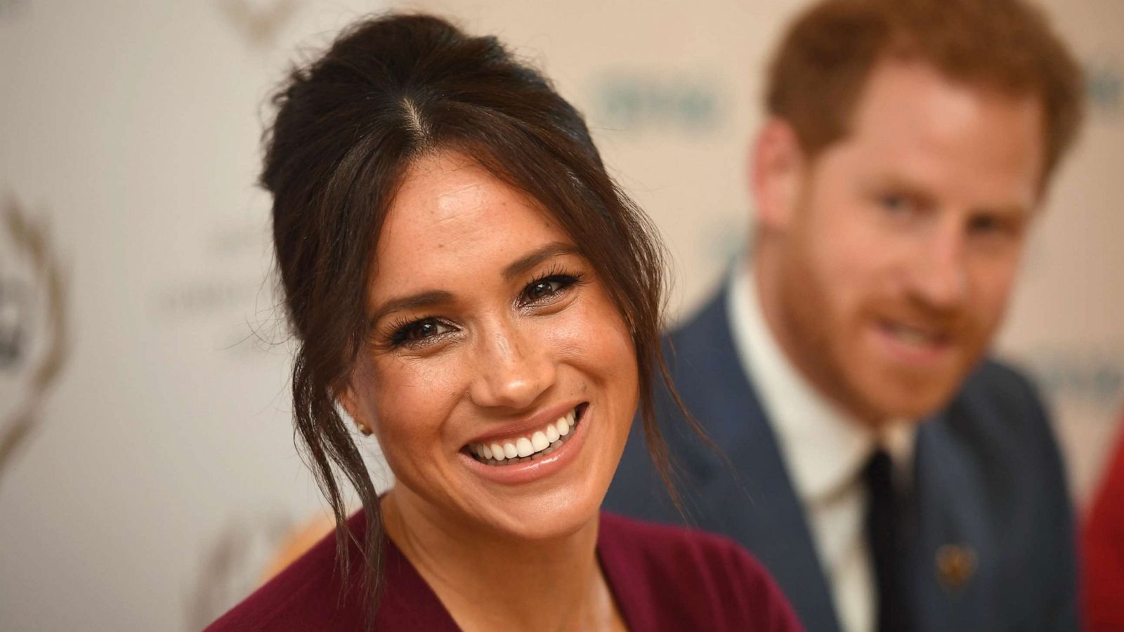 PHOTO: Meghan, Duchess of Sussex and Prince Harry, Duke of Sussex attend a roundtable discussion on gender equality with The Queens Commonwealth Trust (QCT) and One Young World at Windsor Castle on October 25, 2019, in Windsor, England.