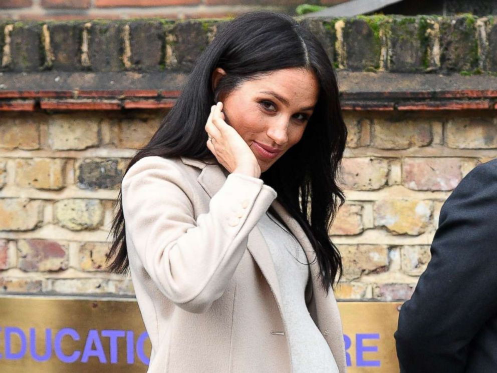 PHOTO: Meghan Markle, Duchess of Sussex visits Mayhew animal welfare charity, London, Jan. 16, 2019.