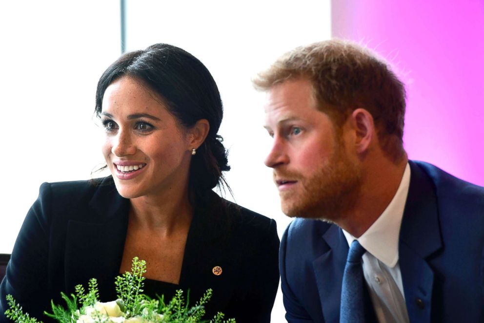 PHOTO: Britian's Prince Harry, the patron of the charity WellChild and his wife Meghan, the Duchess of Sussex attend the annual WellChild Awards at the Royal Lancaster Hotel in London, Sept. 4, 2018.
