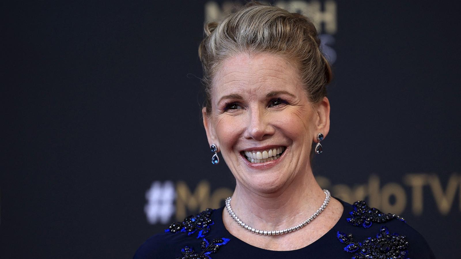 PHOTO: Melissa Gilbert poses at the Golden Nymph Awards ceremony of the 62nd Monte-Carlo Television Festival in Monaco, June 20, 2023.