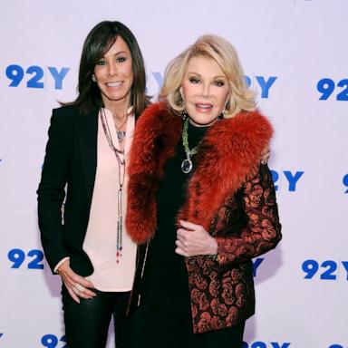 PHOTO: Joan Rivers and daughter Melissa Rivers attend An Evening With Joan And Melissa Rivers at 92nd Street Y on January 22, 2014 in New York City. 