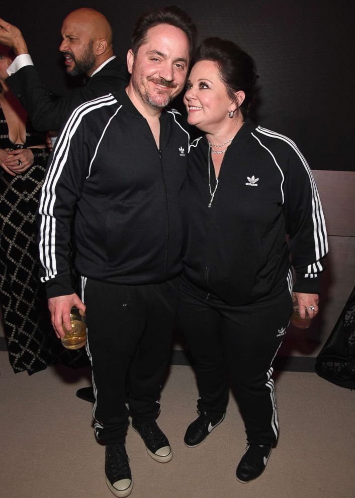 PHOTO: Ben Falcone and Melissa McCarthy attend the 2019 Vanity Fair Oscar Party, Feb. 24, 2019, in Beverly Hills, Calif.