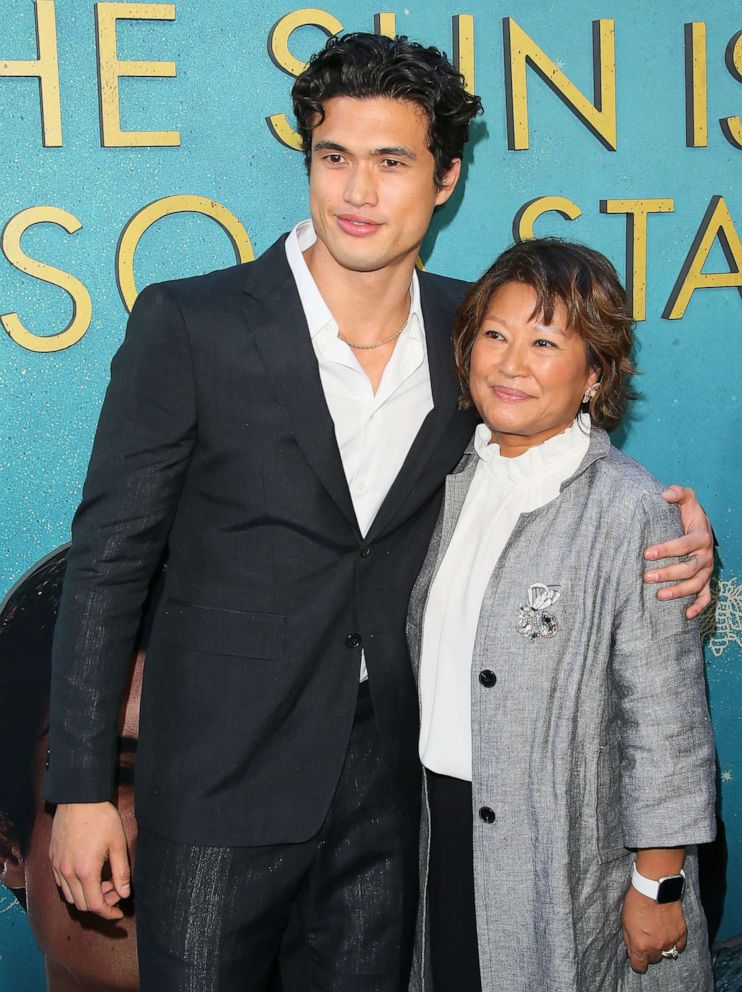 PHOTO: Charles Melton and Sukyong Melton attend the World Premiere Of Warner Bros "The Sun Is Also A Star," May 13, 2019. in Los Angeles.