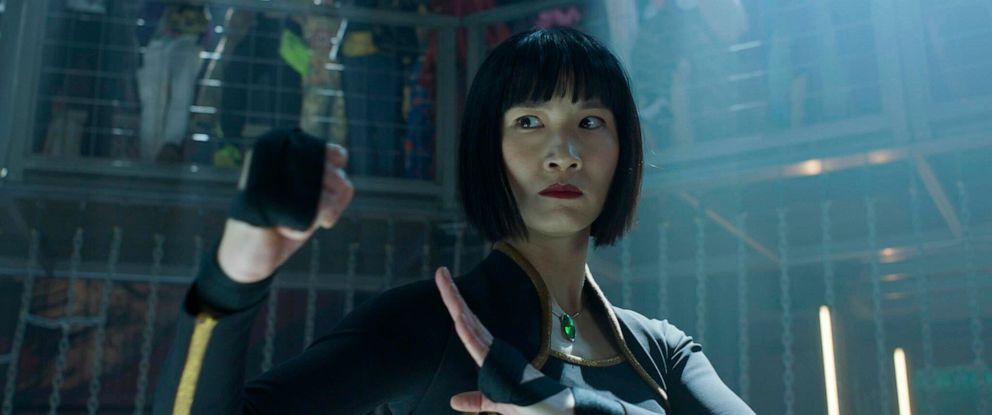 PHOTO: Meng'er Zhang, as Xialing, in a scene from &quot;Shang-Chi and the Legend of the Ten Rings.&quot;
