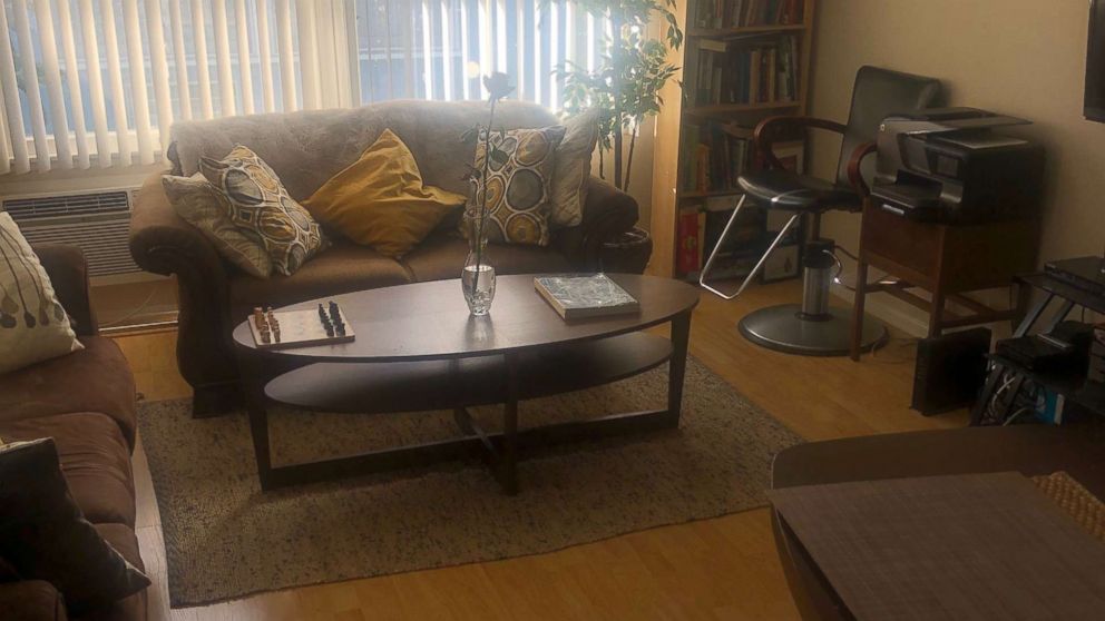 PHOTO: The living room of Douglas and Katrina Mersier's Los Angeles home is pictured in February 2019.