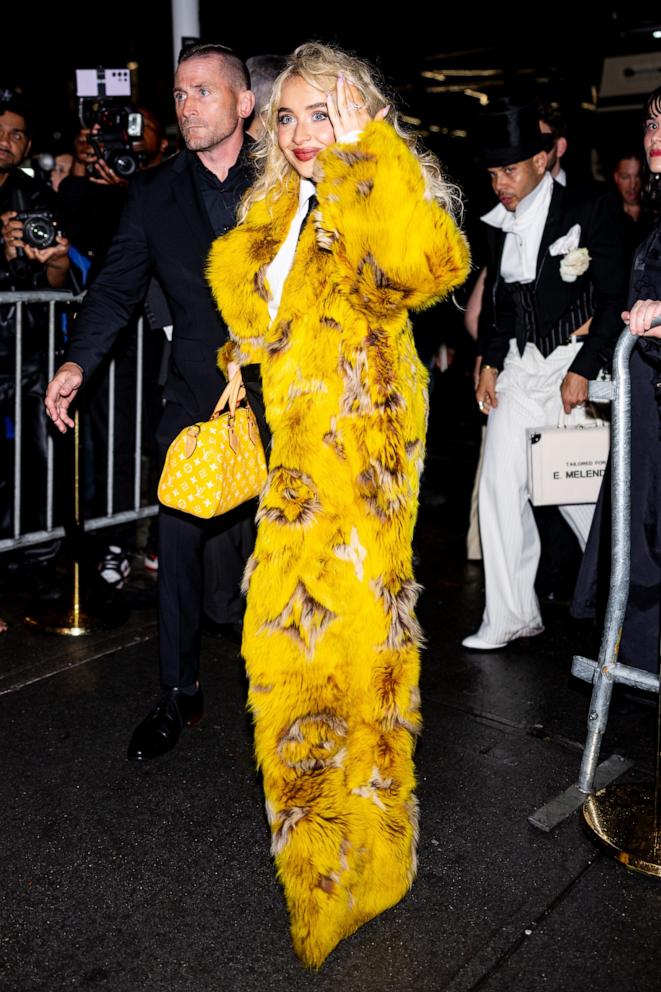 PHOTO: Sabrina Carpenter is seen at the A$AP Rocky x Ray Ban Met Gala After Party on May 05, 2025 in New York City.