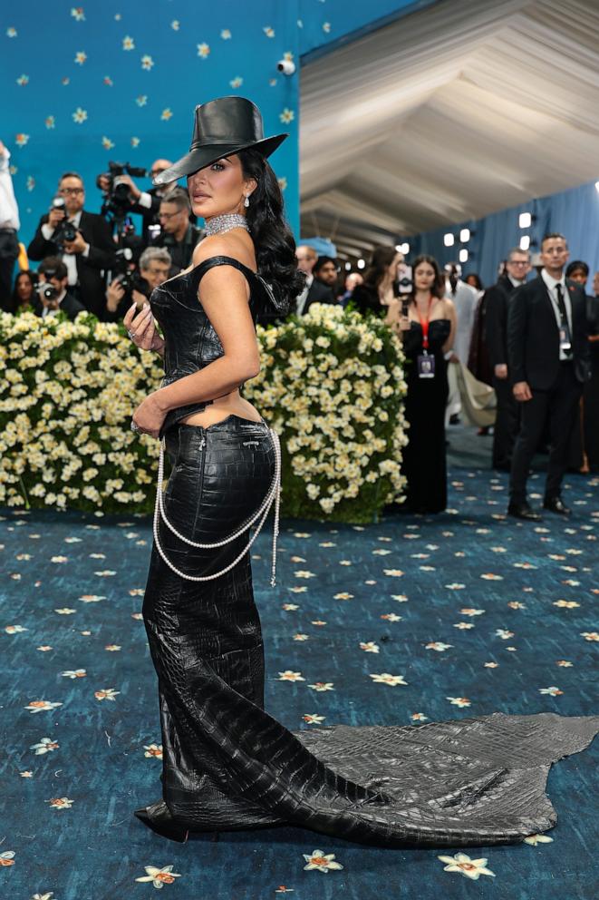 PHOTO: Kim Kardashian attends the 2025 Met Gala Celebrating "Superfine: Tailoring Black Style" at Metropolitan Museum of Art, May 5, 2025, in New York.